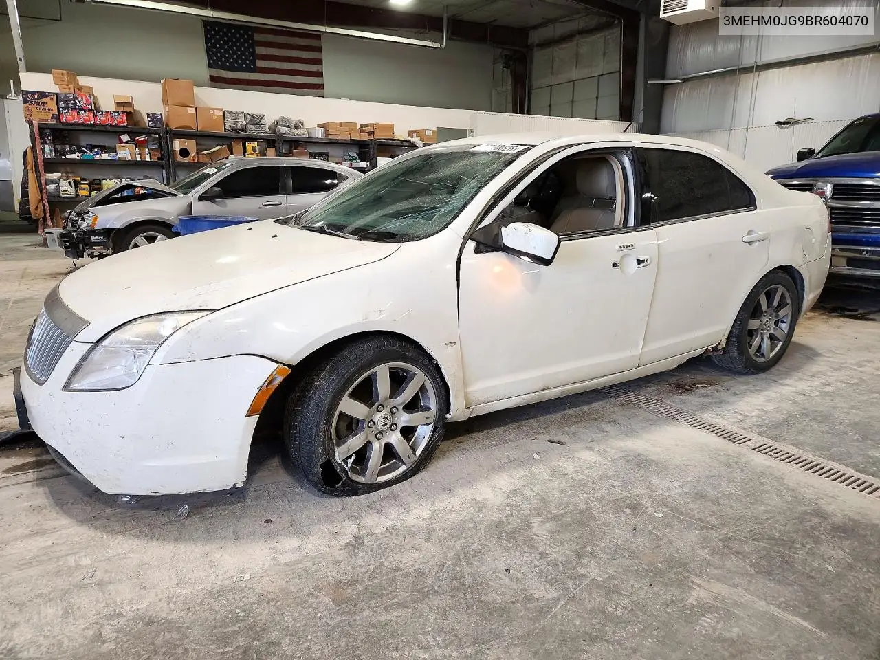 MERCURY MILAN 2011, VIN 3MEHM0JG9BR604070