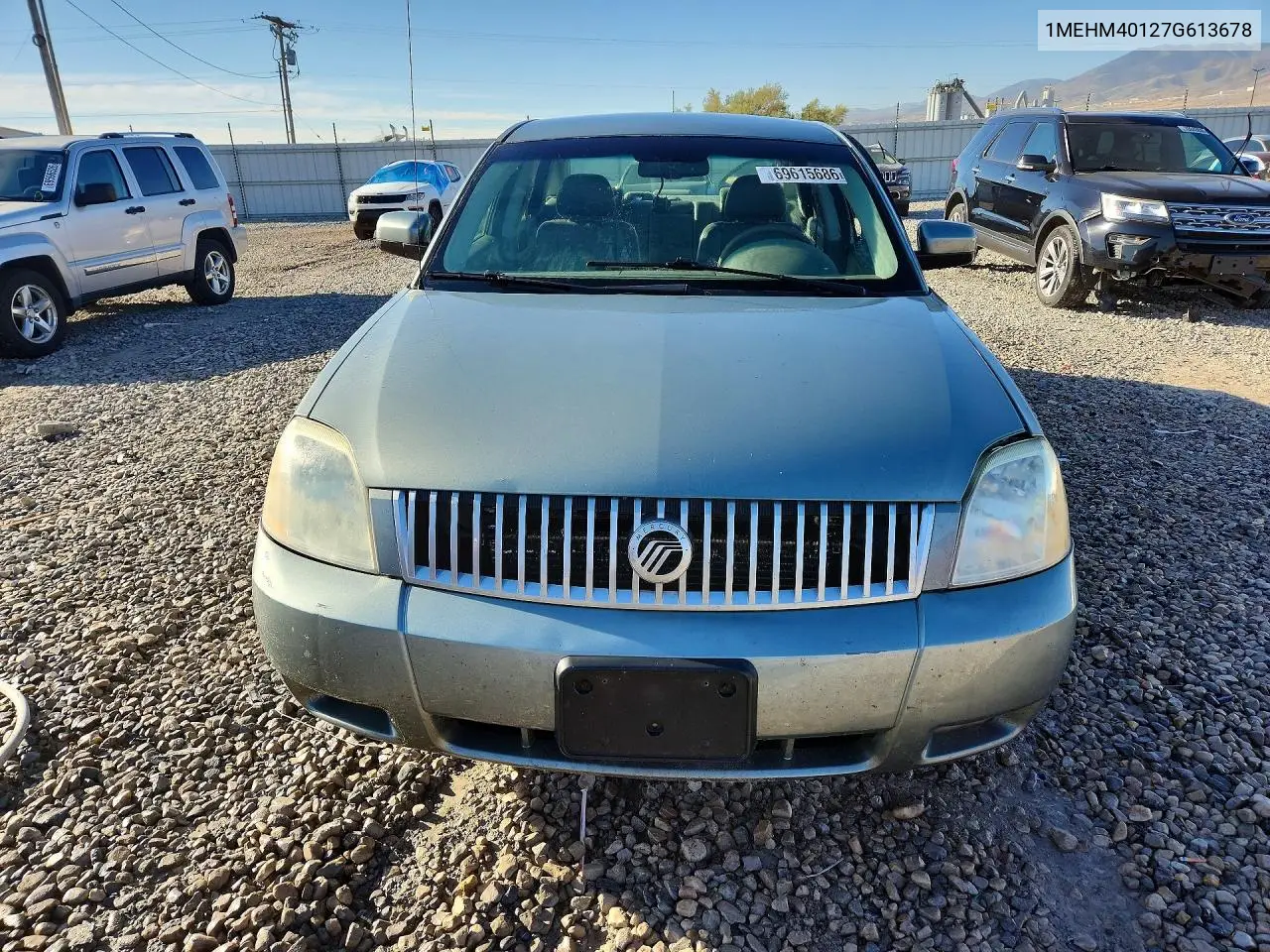 2007 MERCURY MONTEGO VIN 1MEHM40127G613678 — фото 5