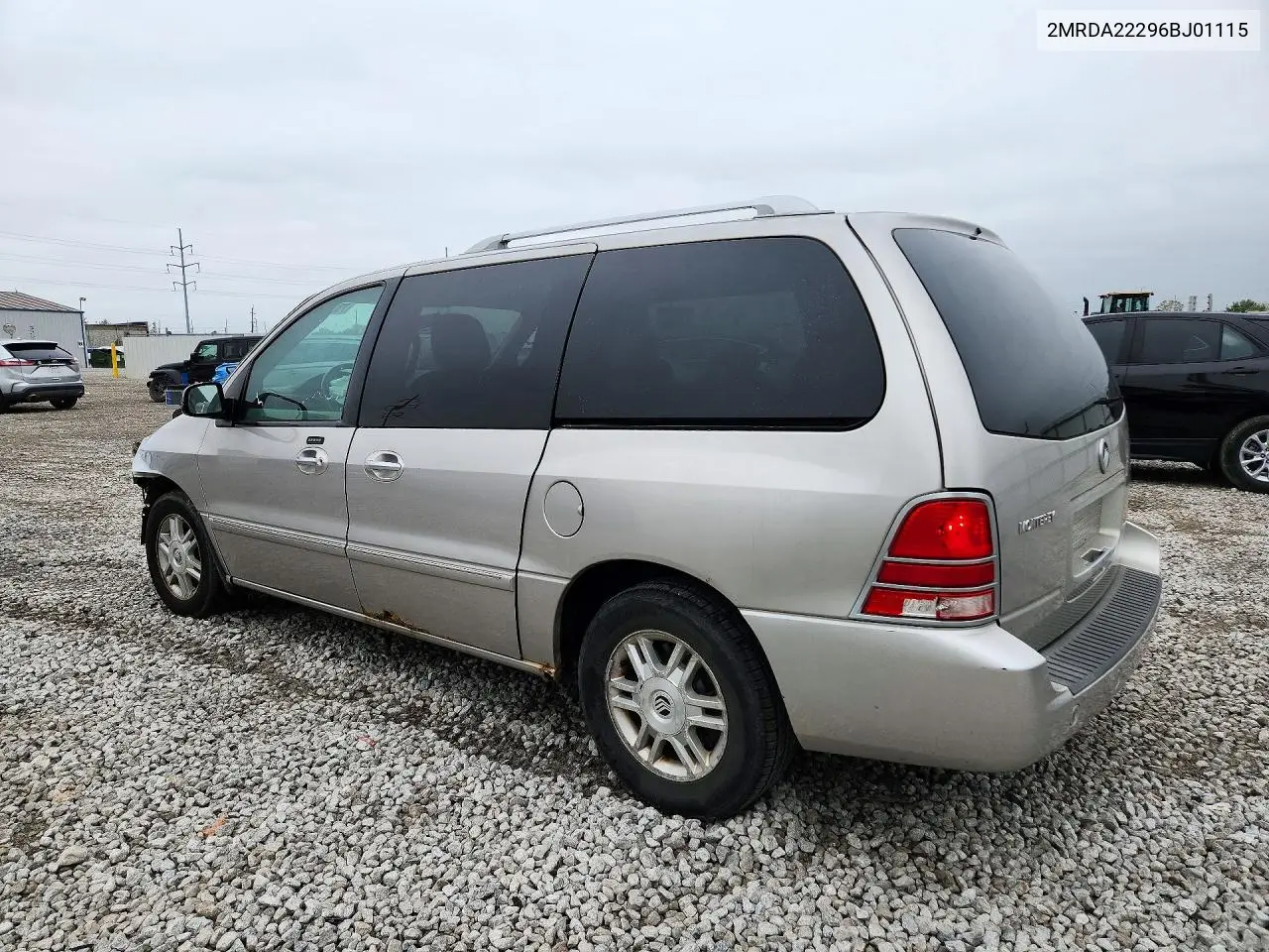 2006 MERCURY MONTEREY VIN 2MRDA22296BJ01115 — фото 2