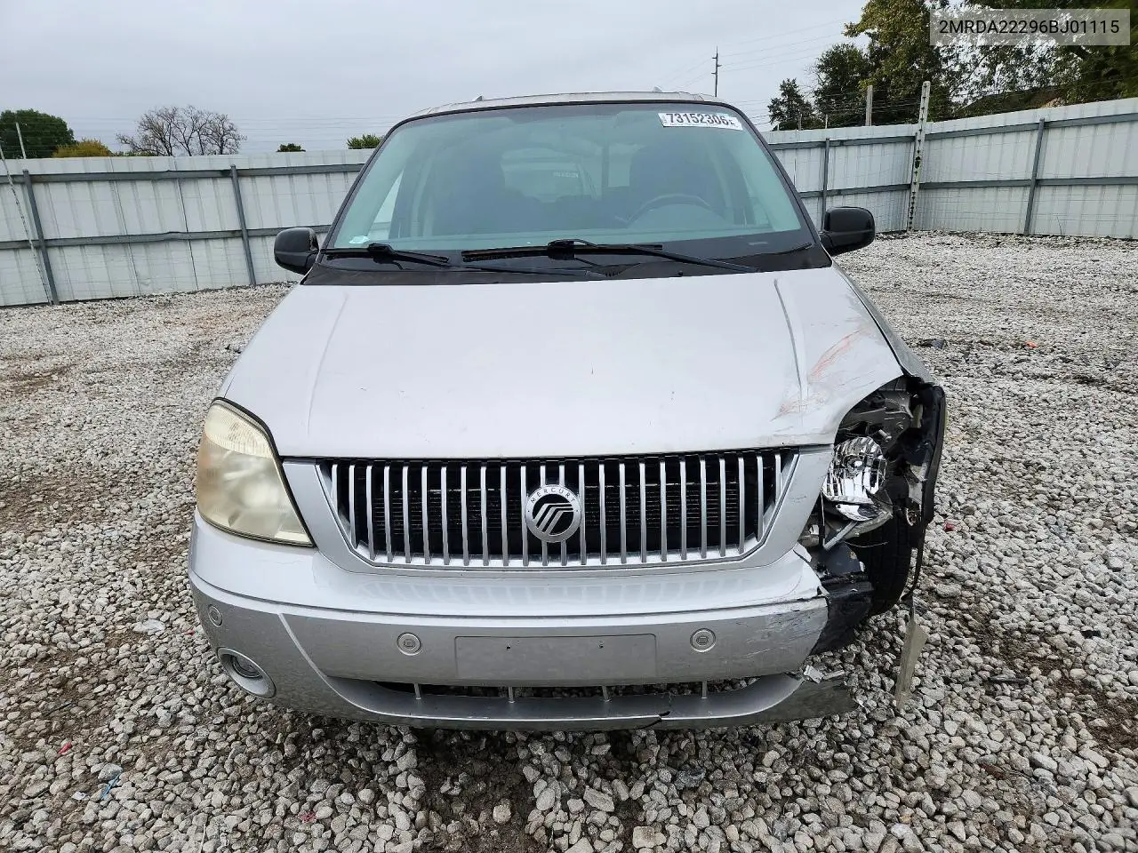 2006 MERCURY MONTEREY VIN 2MRDA22296BJ01115 — фото 5