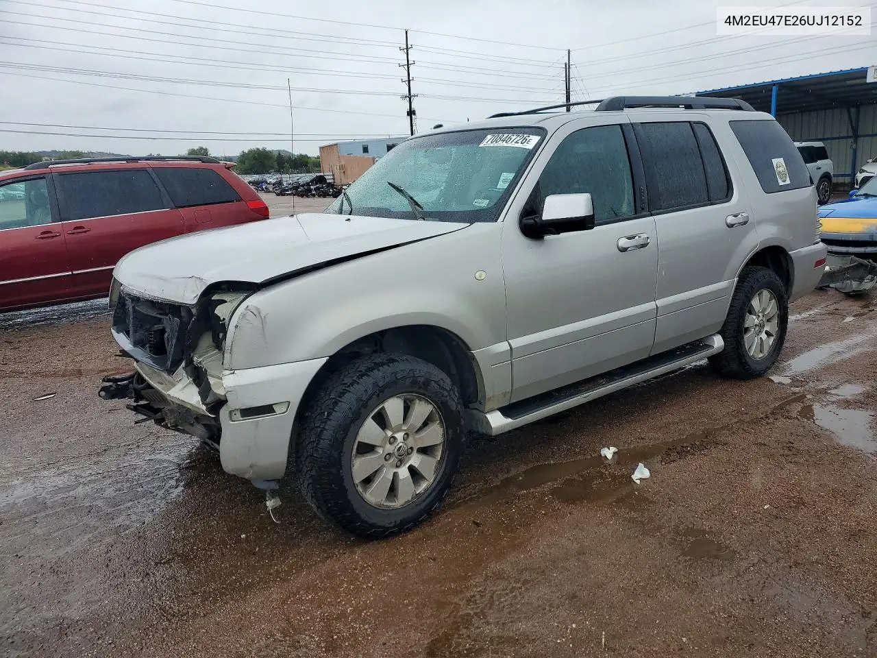 MERCURY MOUNTAINEER 2006, VIN 4M2EU47E26UJ12152