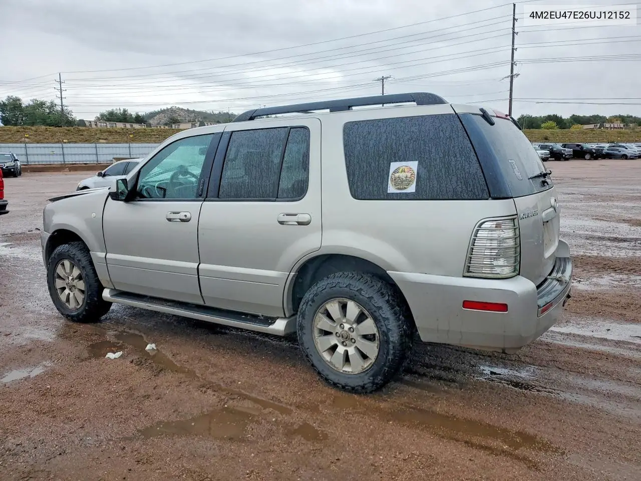 2006 MERCURY MOUNTAINEER VIN 4M2EU47E26UJ12152 — фото 2