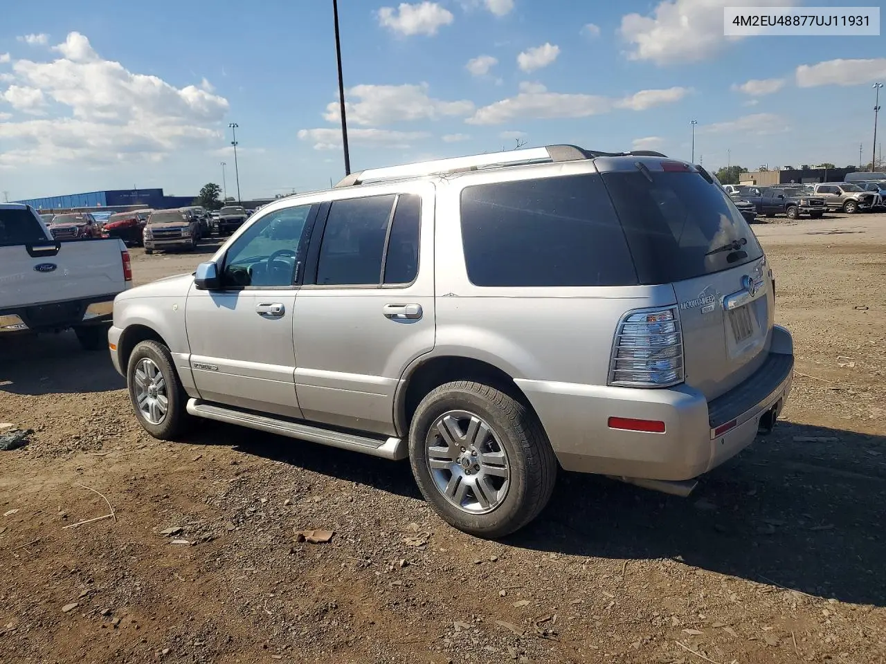 2007 MERCURY MOUNTAINEER VIN 4M2EU48877UJ11931 — фото 2
