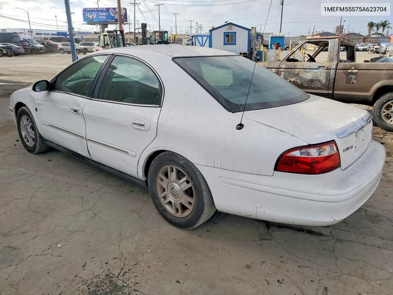 2005 MERCURY SABLE VIN 1MEFM55S75A623704 — фото 2