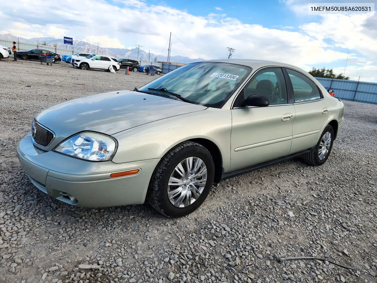 MERCURY SABLE 2005, VIN 1MEFM50U85A620531