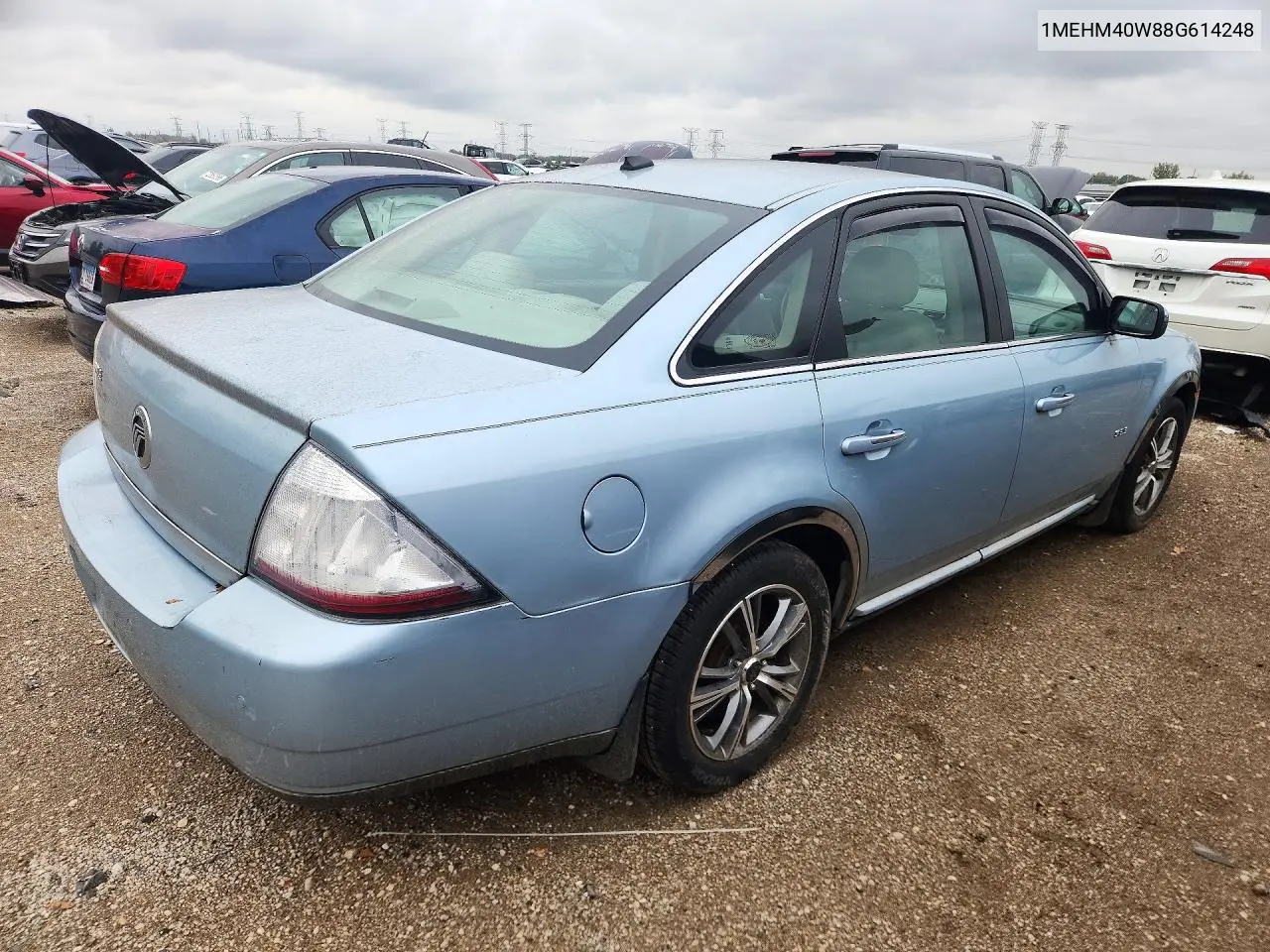 2008 MERCURY SABLE VIN 1MEHM40W88G614248 — фото 3