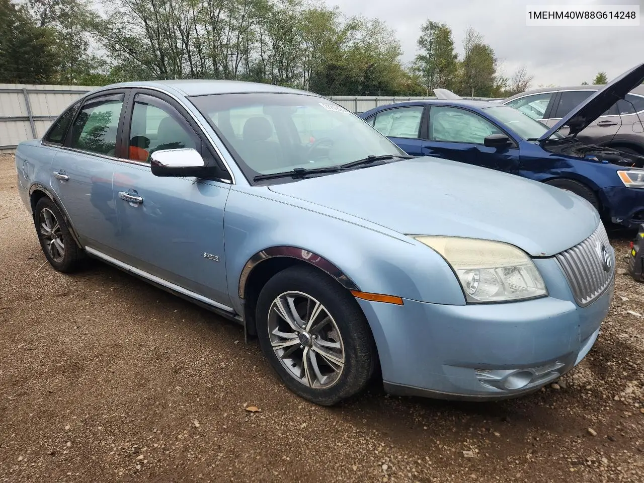 2008 MERCURY SABLE VIN 1MEHM40W88G614248 — фото 4