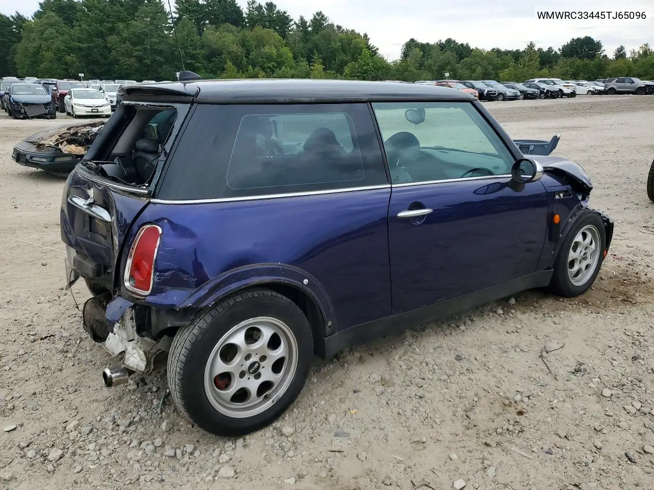 2005 MINI COOPER VIN WMWRC33445TJ65096 — фото 3