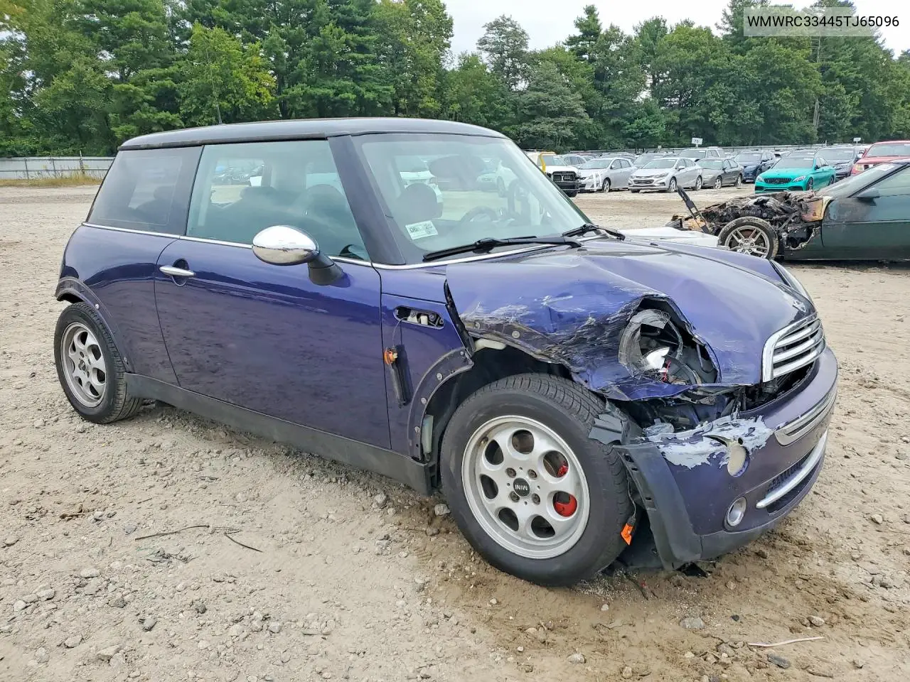2005 MINI COOPER VIN WMWRC33445TJ65096 — фото 4