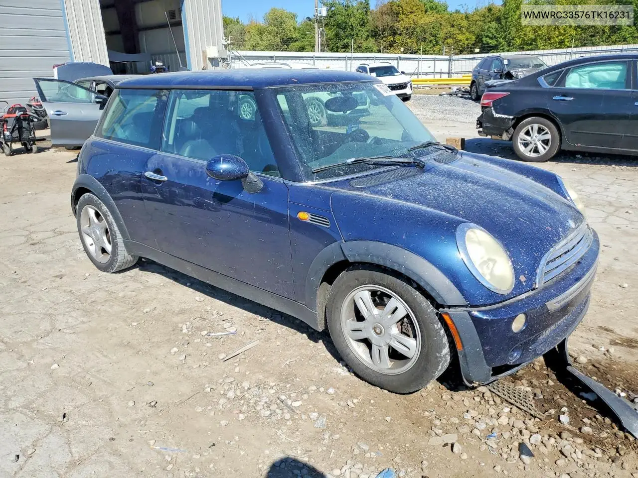 2006 MINI COOPER VIN WMWRC33576TK16231 — фото 4