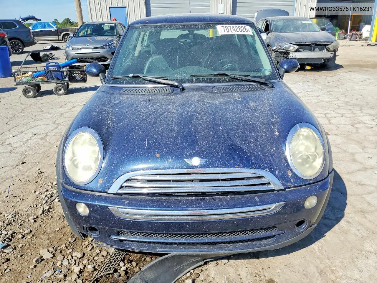 2006 MINI COOPER VIN WMWRC33576TK16231 — фото 5