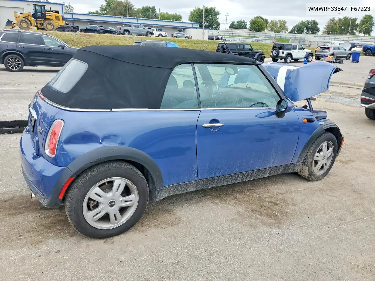 2007 MINI COOPER VIN WMWRF33547TF67223 — фото 3