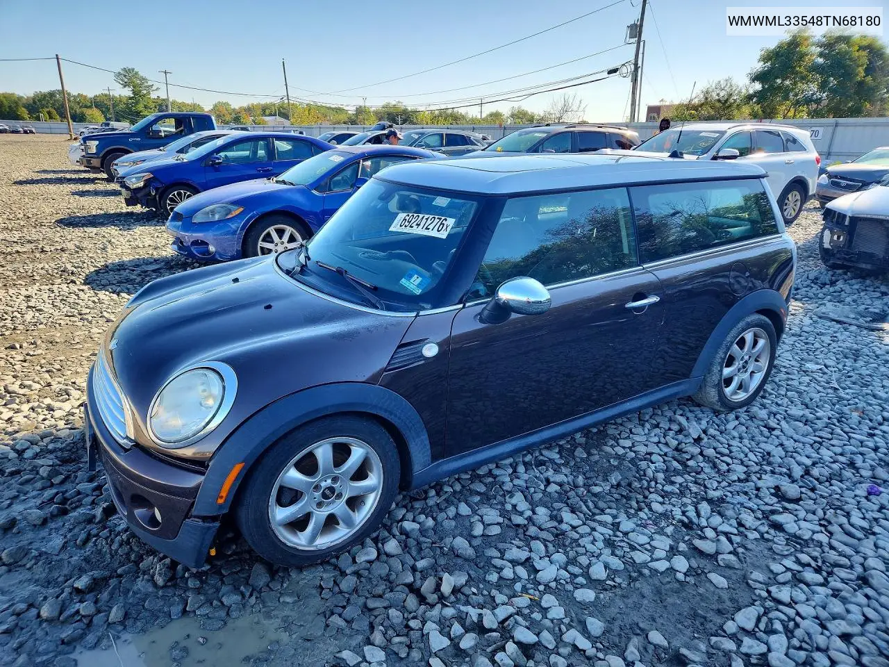 MINI COOPER 2008, VIN WMWML33548TN68180