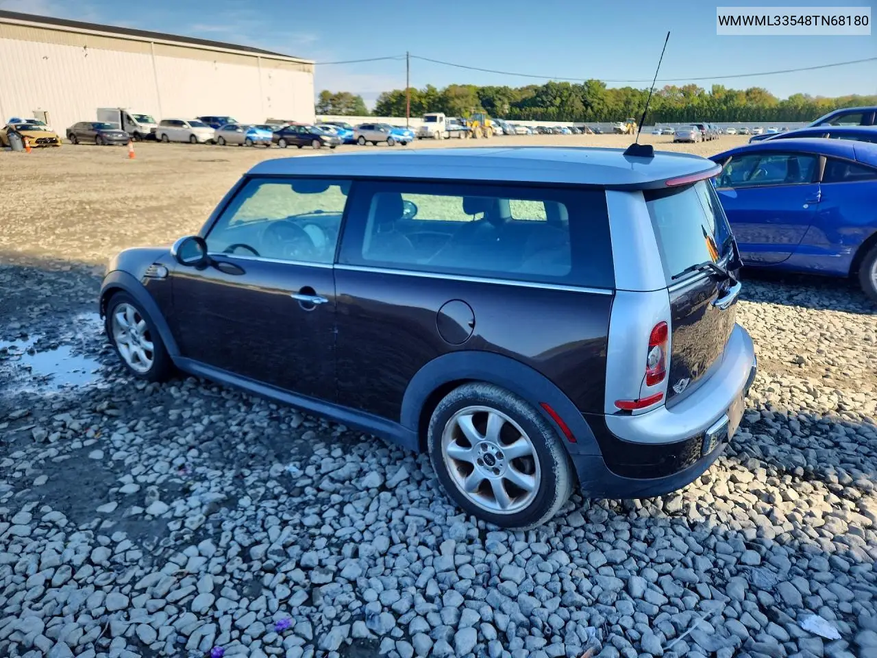 2008 MINI COOPER VIN WMWML33548TN68180 — фото 2