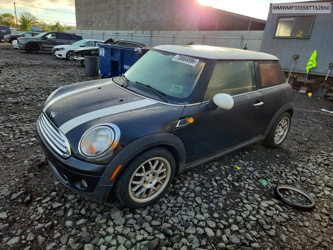 MINI COOPER 2008, VIN WMWMF33558TT62860
