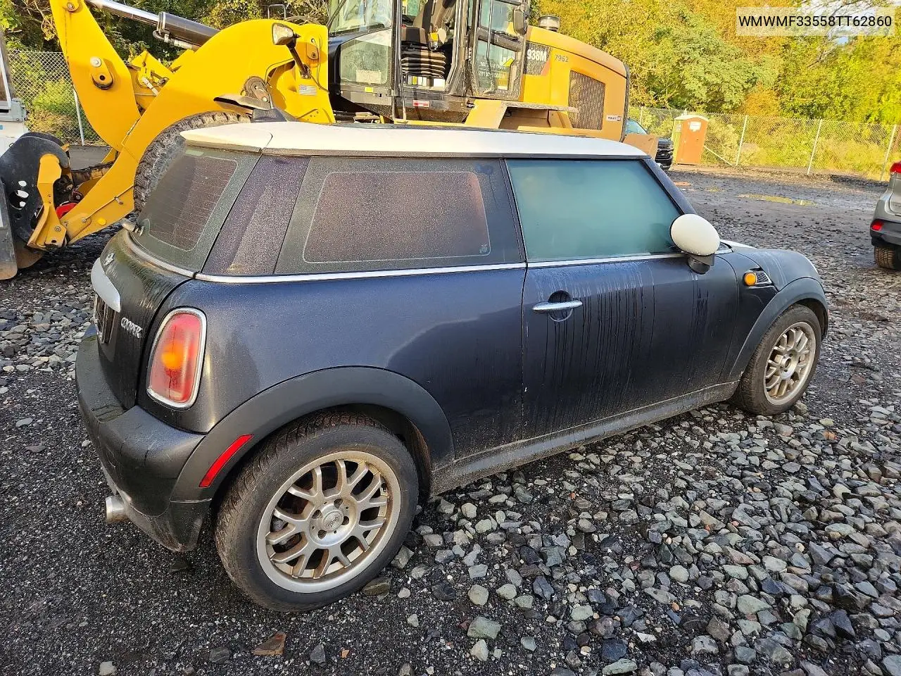 2008 MINI COOPER VIN WMWMF33558TT62860 — фото 3