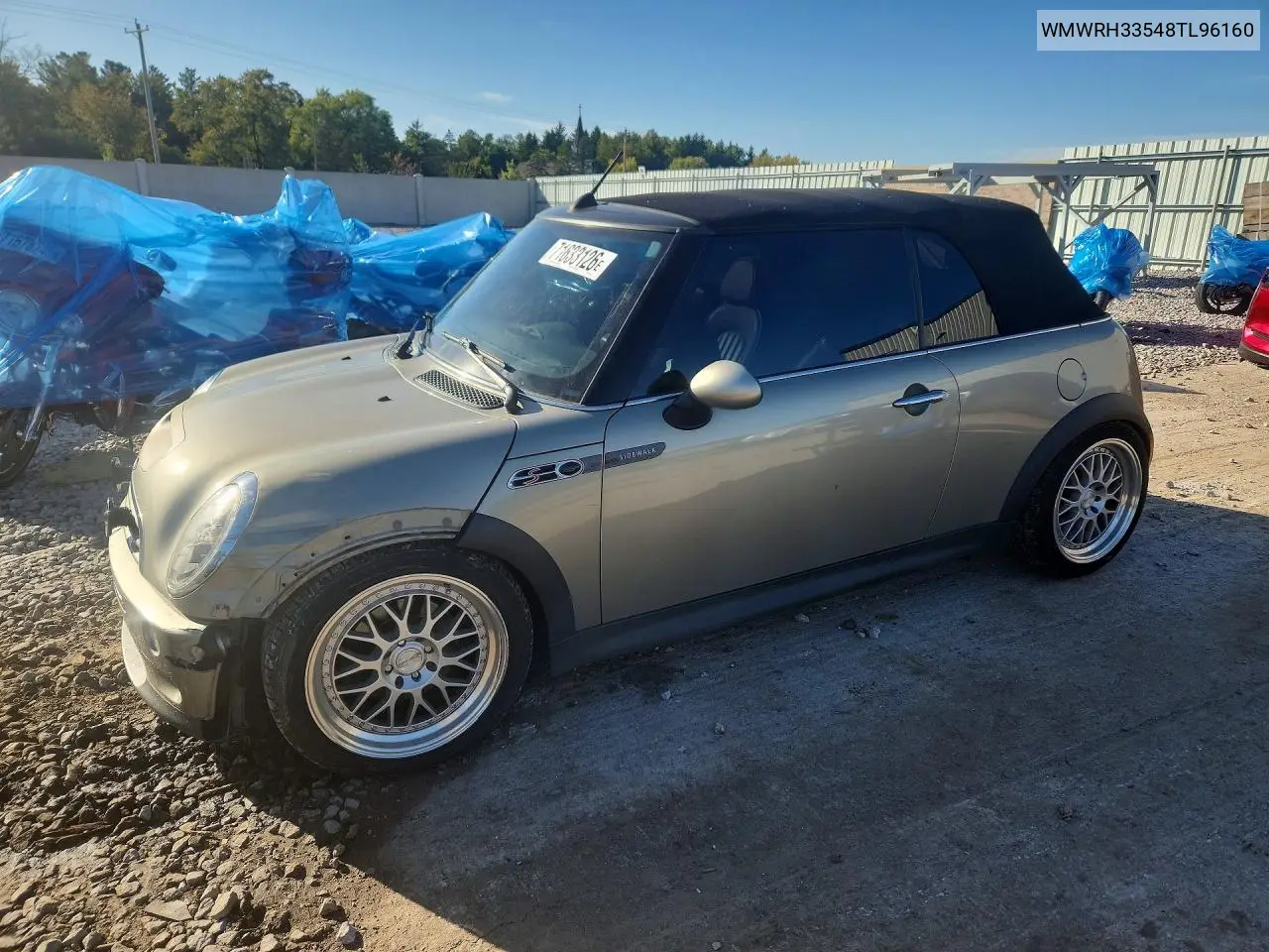 MINI COOPER 2008, VIN WMWRH33548TL96160