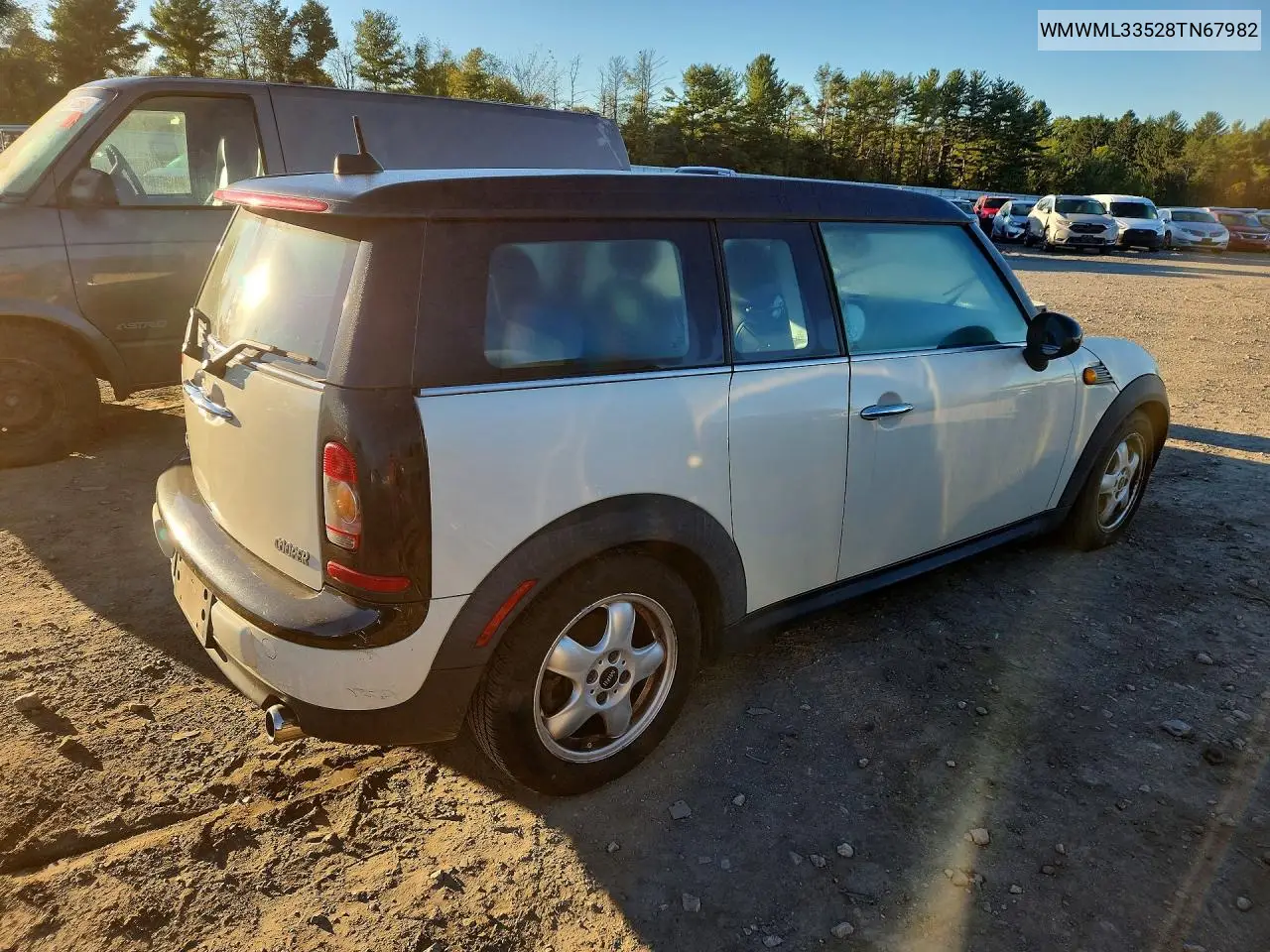 2008 MINI COOPER VIN WMWML33528TN67982 — фото 3