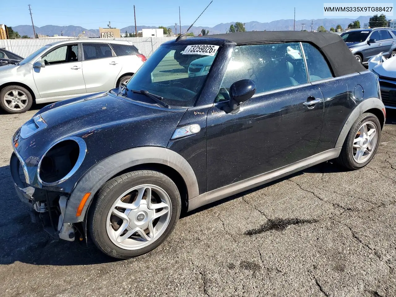 MINI COOPER 2009, VIN WMWMS335X9TG88427