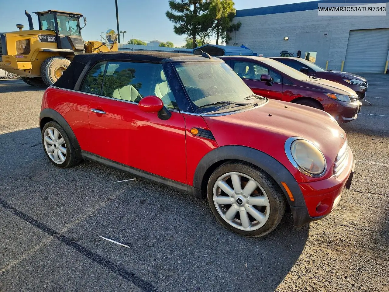 2010 MINI COOPER VIN WMWMR3C53ATU97543 — фото 4