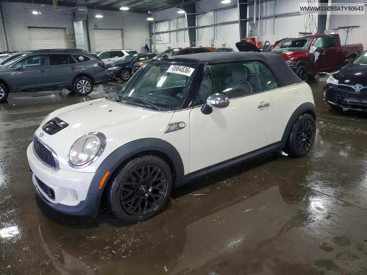 MINI COOPER 2010, VIN WMWMS3C53ATY50643