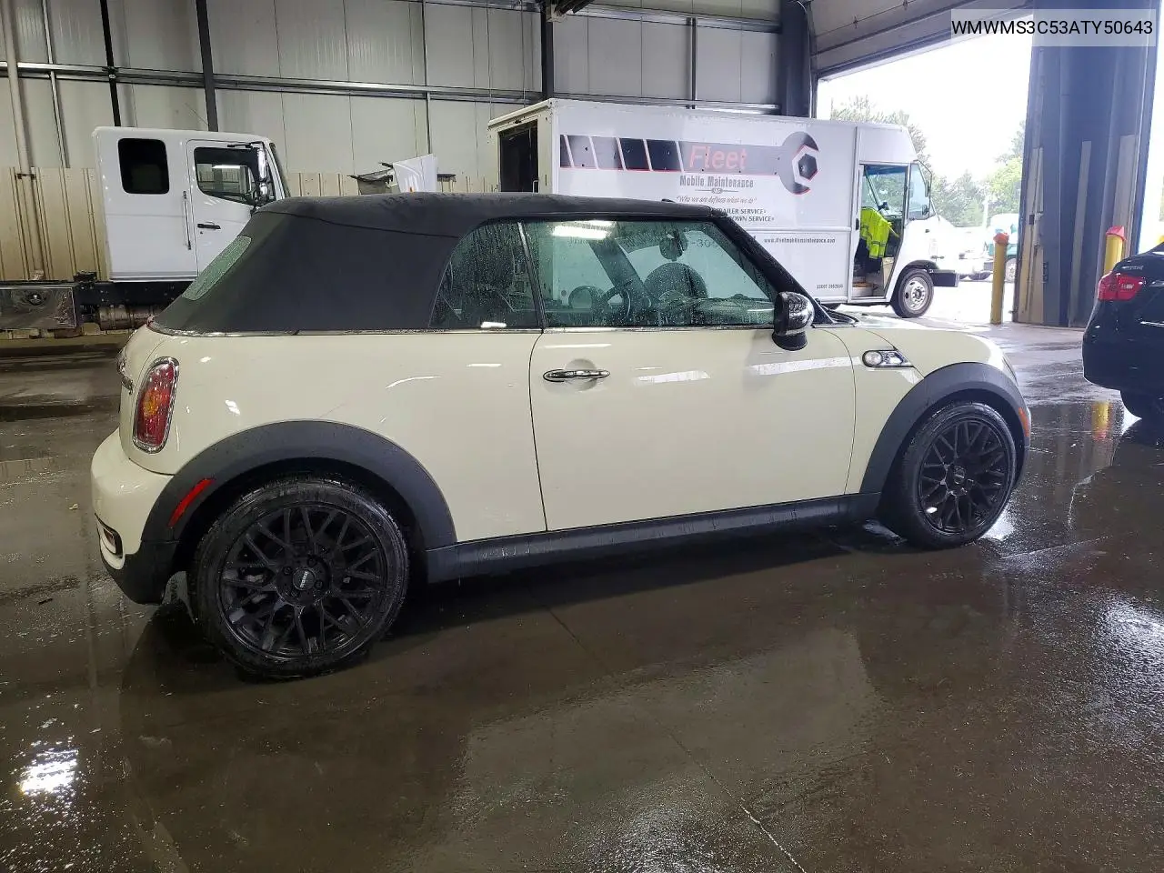 2010 MINI COOPER VIN WMWMS3C53ATY50643 — фото 3