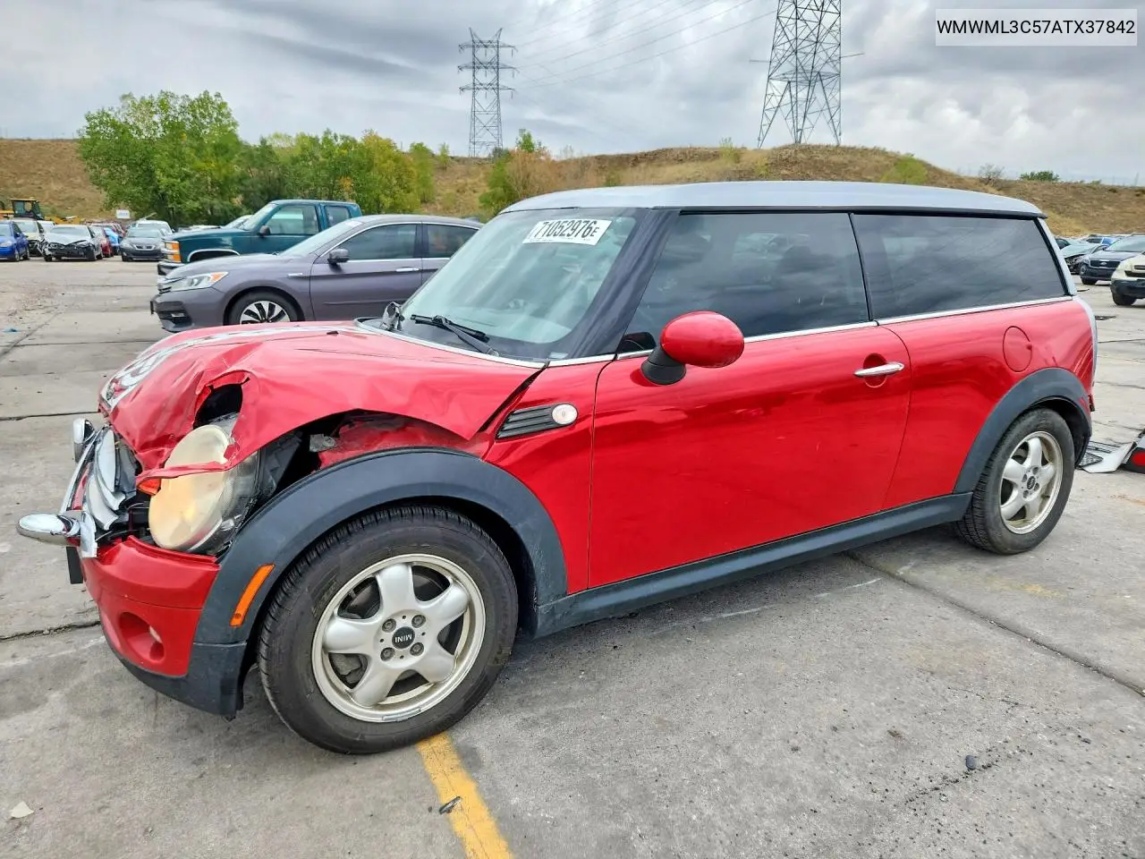 MINI COOPER 2010, VIN WMWML3C57ATX37842