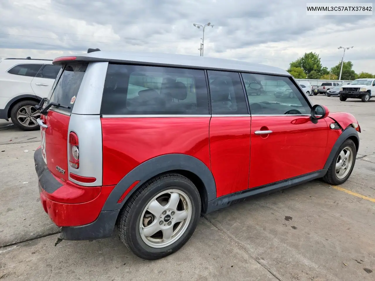 2010 MINI COOPER VIN WMWML3C57ATX37842 — фото 3