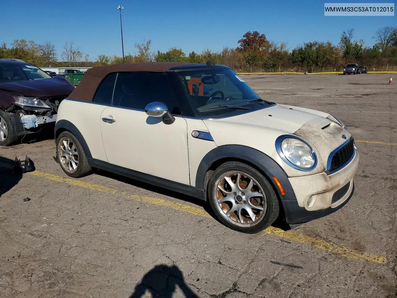 2010 MINI COOPER VIN WMWMS3C53AT012015 — фото 4