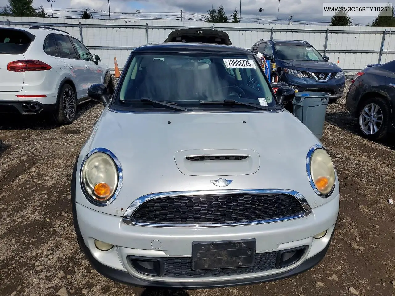 2011 MINI COOPER VIN WMWSV3C56BTY10251 — фото 5