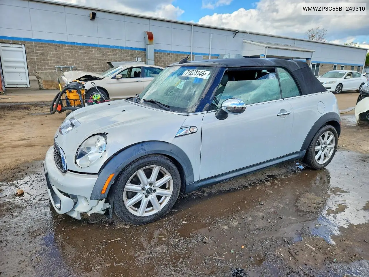 MINI COOPER 2011, VIN WMWZP3C55BT249310