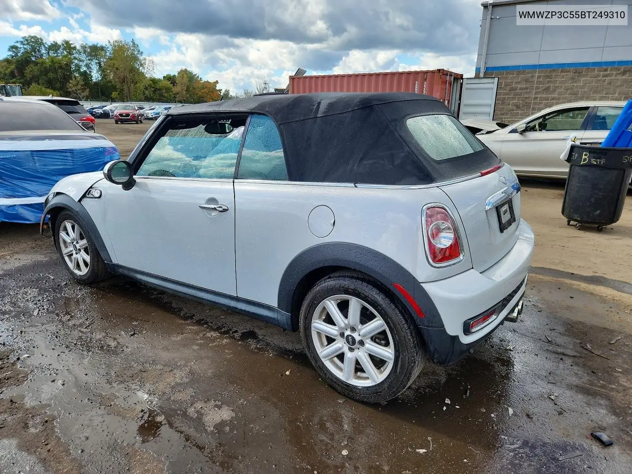 2011 MINI COOPER VIN WMWZP3C55BT249310 — фото 2