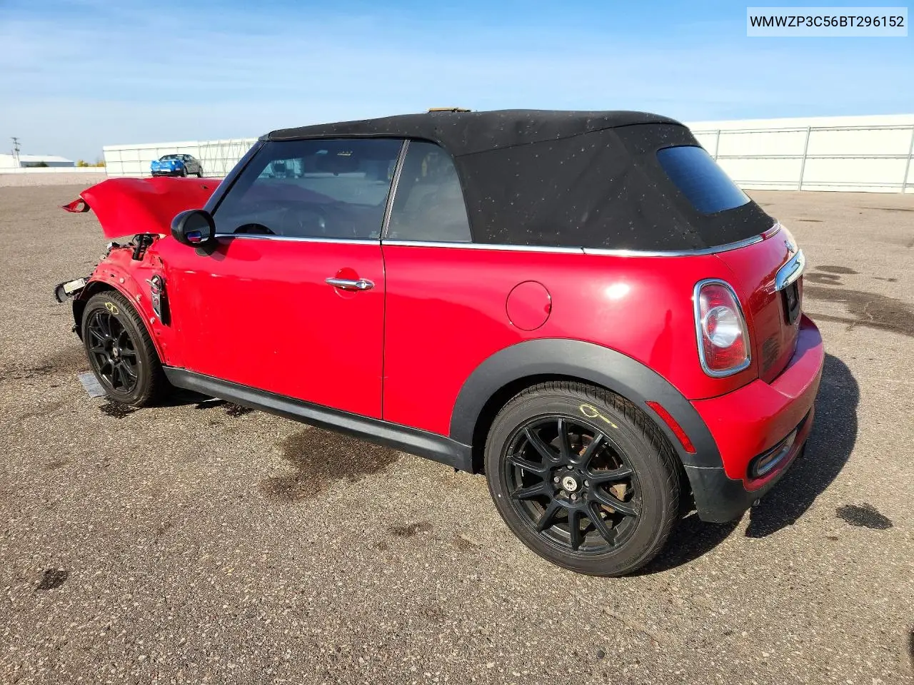 2011 MINI COOPER VIN WMWZP3C56BT296152 — фото 2