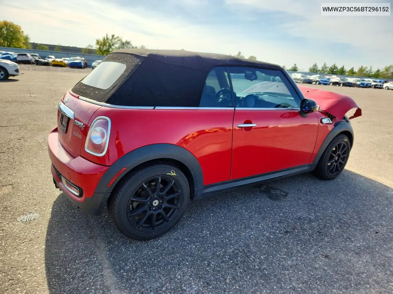 2011 MINI COOPER VIN WMWZP3C56BT296152 — фото 3