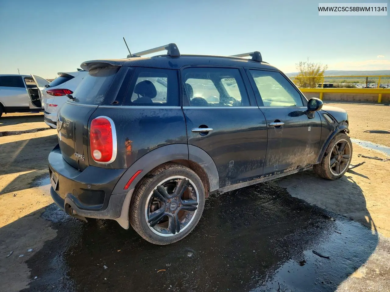 2011 MINI COOPER VIN WMWZC5C58BWM11341 — фото 3