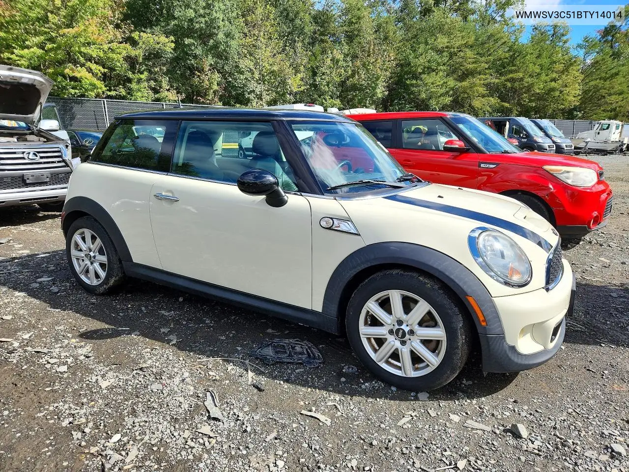 2011 MINI COOPER VIN WMWSV3C51BTY14014 — фото 4