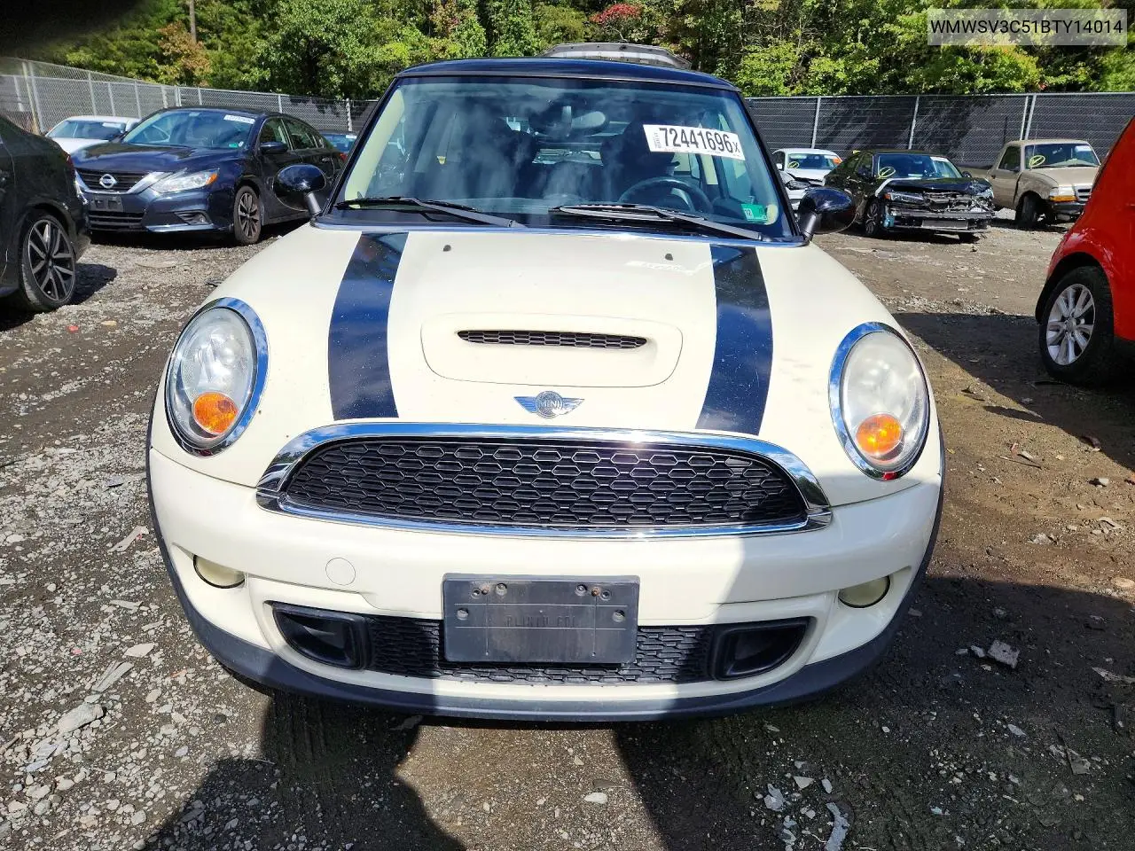 2011 MINI COOPER VIN WMWSV3C51BTY14014 — фото 5