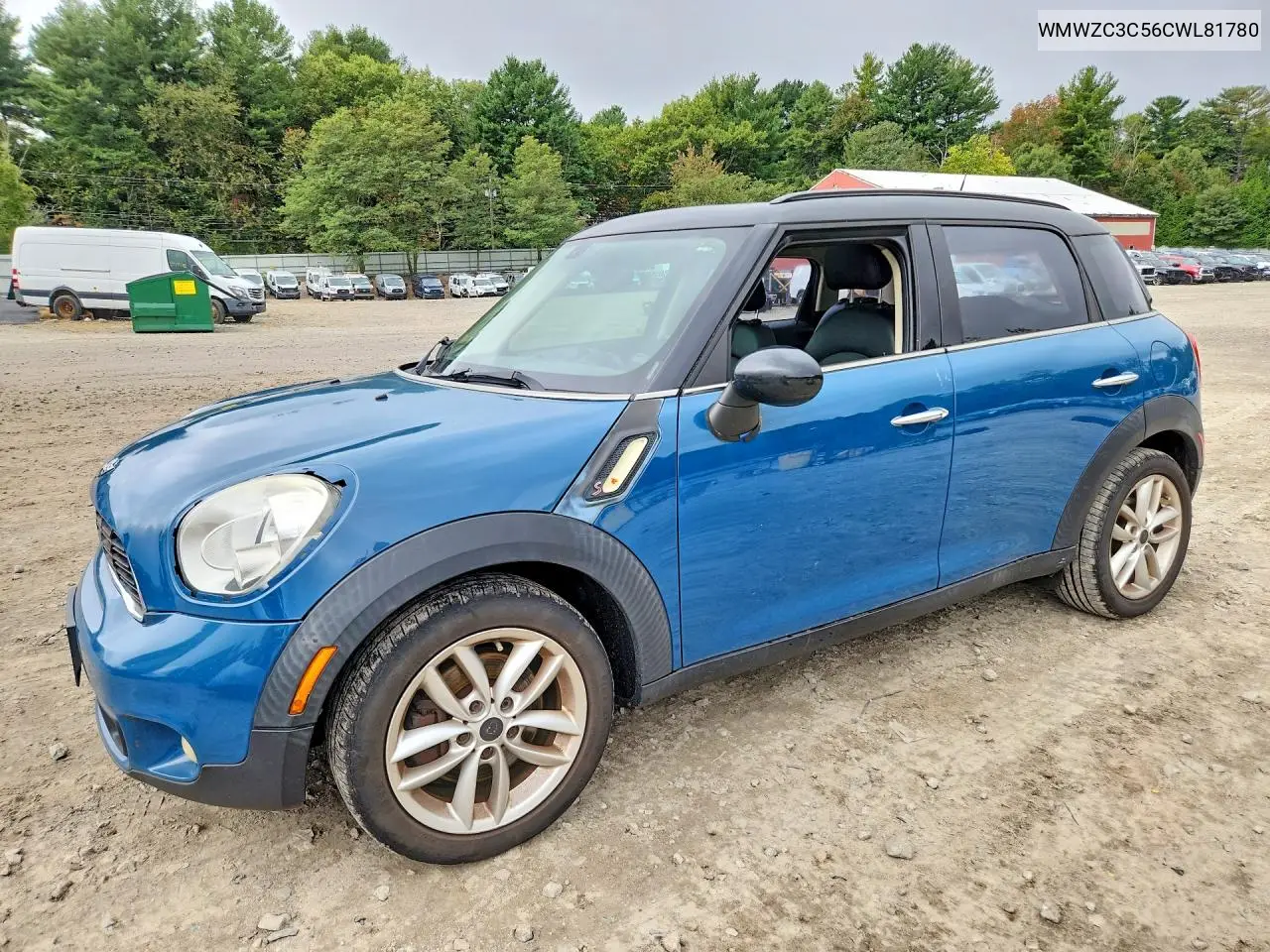 MINI COOPER 2012, VIN WMWZC3C56CWL81780