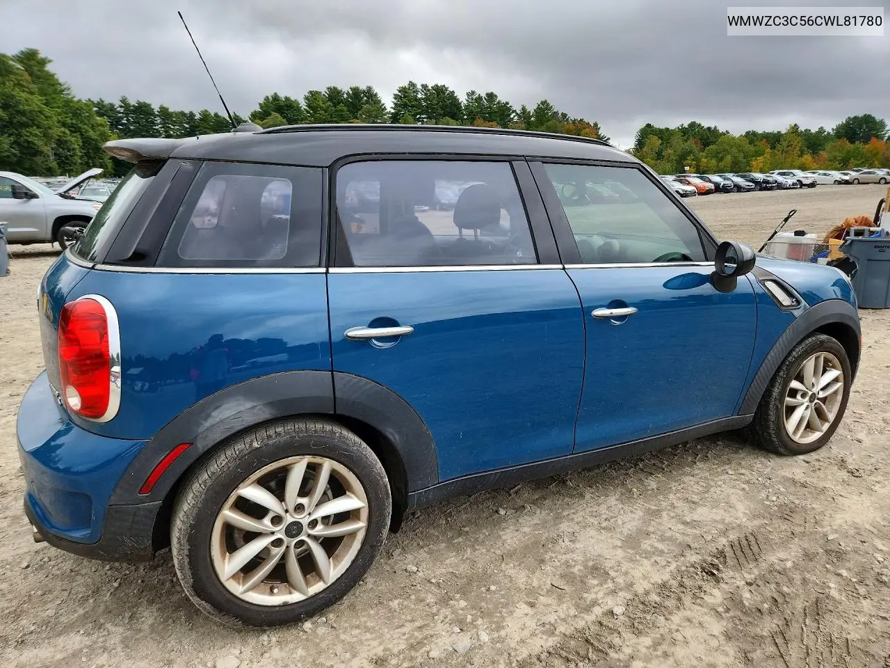 2012 MINI COOPER VIN WMWZC3C56CWL81780 — фото 3
