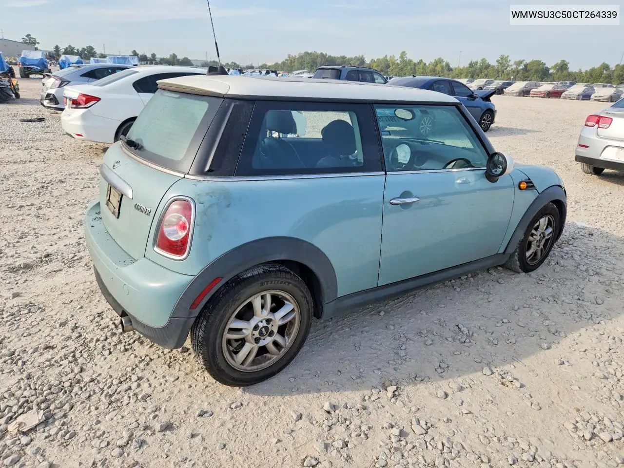 2012 MINI COOPER VIN WMWSU3C50CT264339 — фото 3