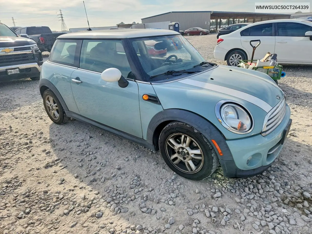 2012 MINI COOPER VIN WMWSU3C50CT264339 — фото 4