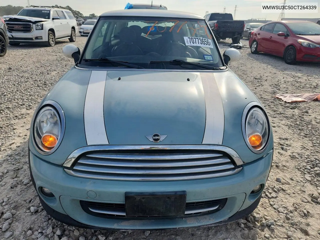 2012 MINI COOPER VIN WMWSU3C50CT264339 — фото 5