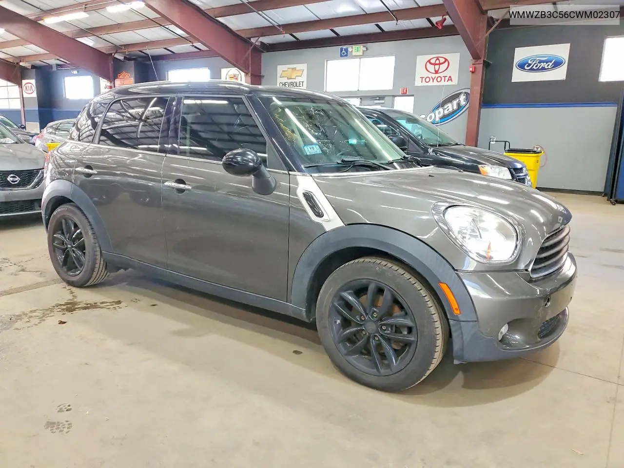 2012 MINI COOPER VIN WMWZB3C56CWM02307 — фото 4