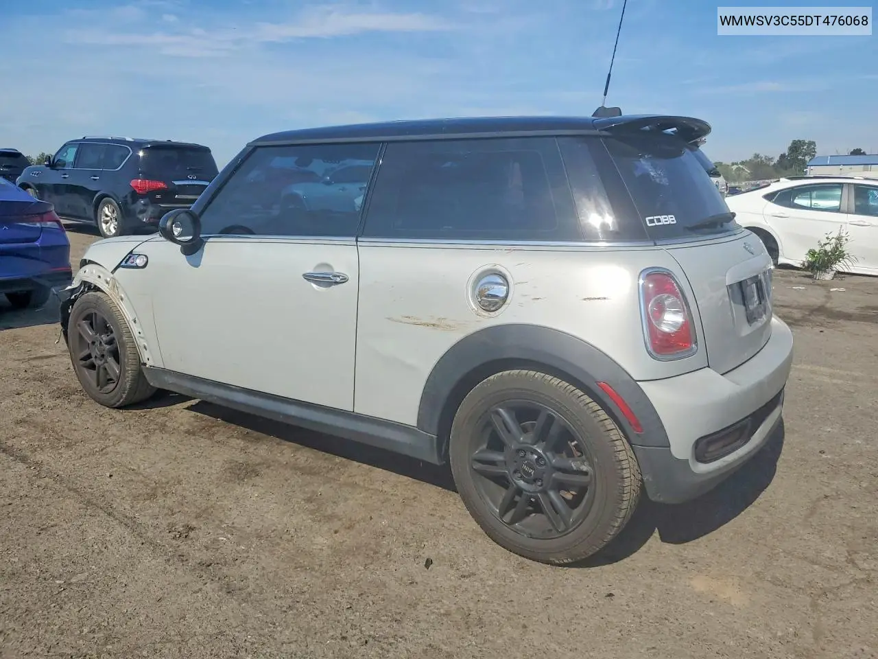2013 MINI COOPER VIN WMWSV3C55DT476068 — фото 2