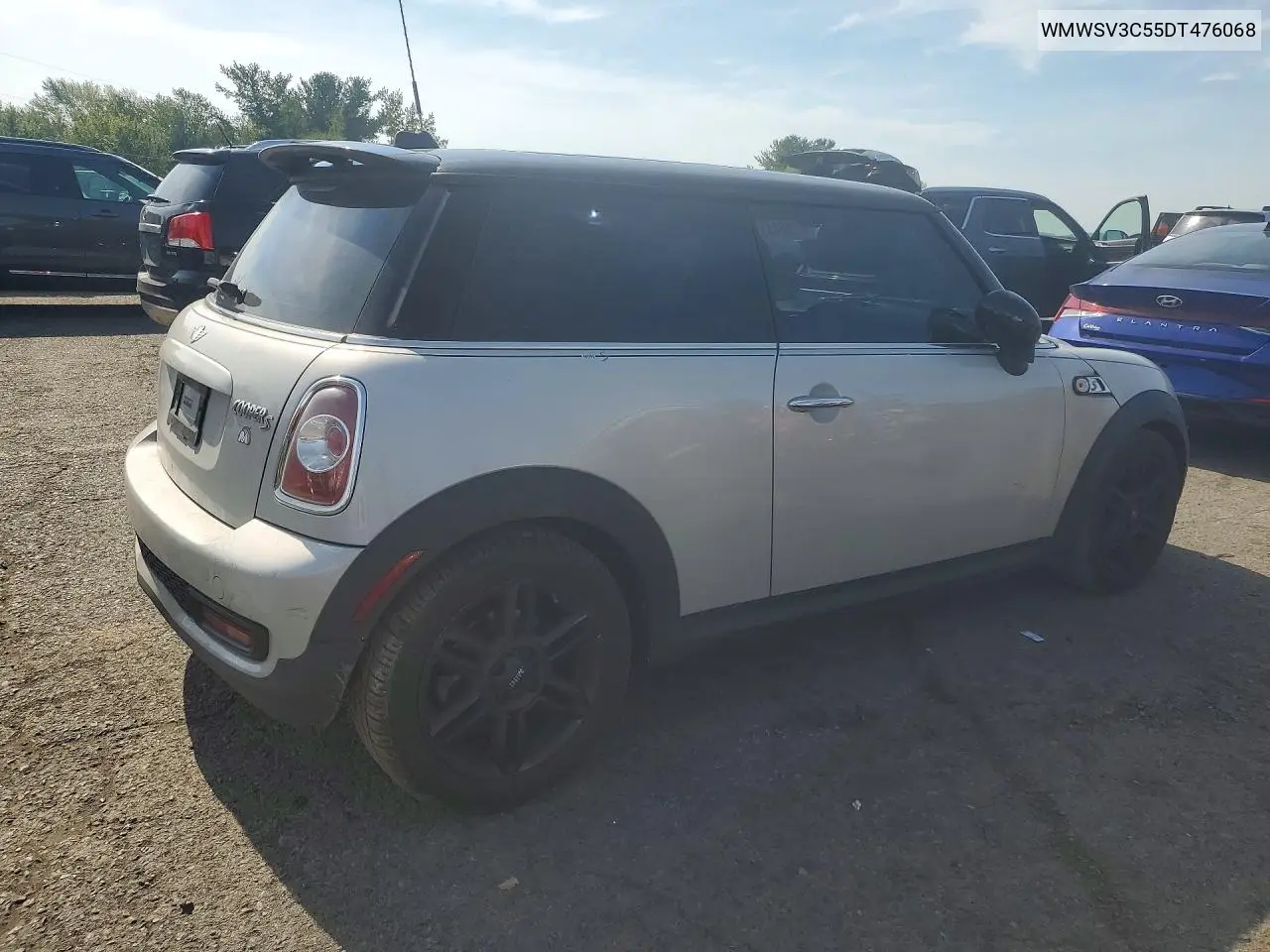 2013 MINI COOPER VIN WMWSV3C55DT476068 — фото 3