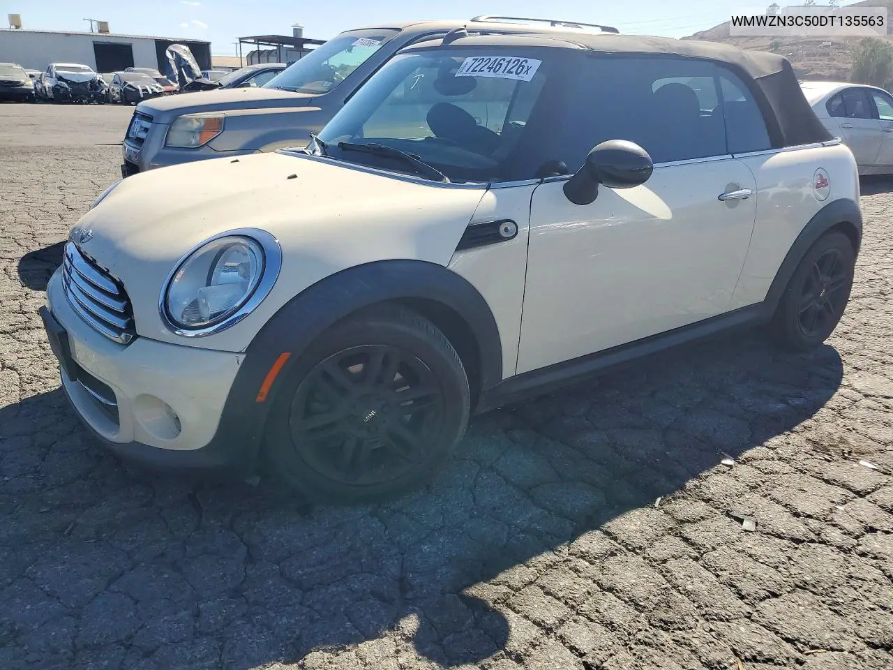 MINI COOPER 2013, VIN WMWZN3C50DT135563