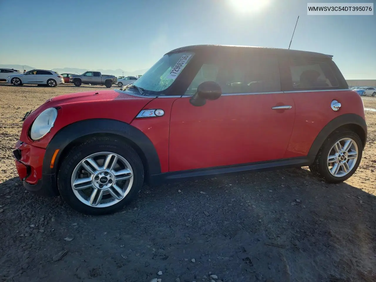 MINI COOPER 2013, VIN WMWSV3C54DT395076