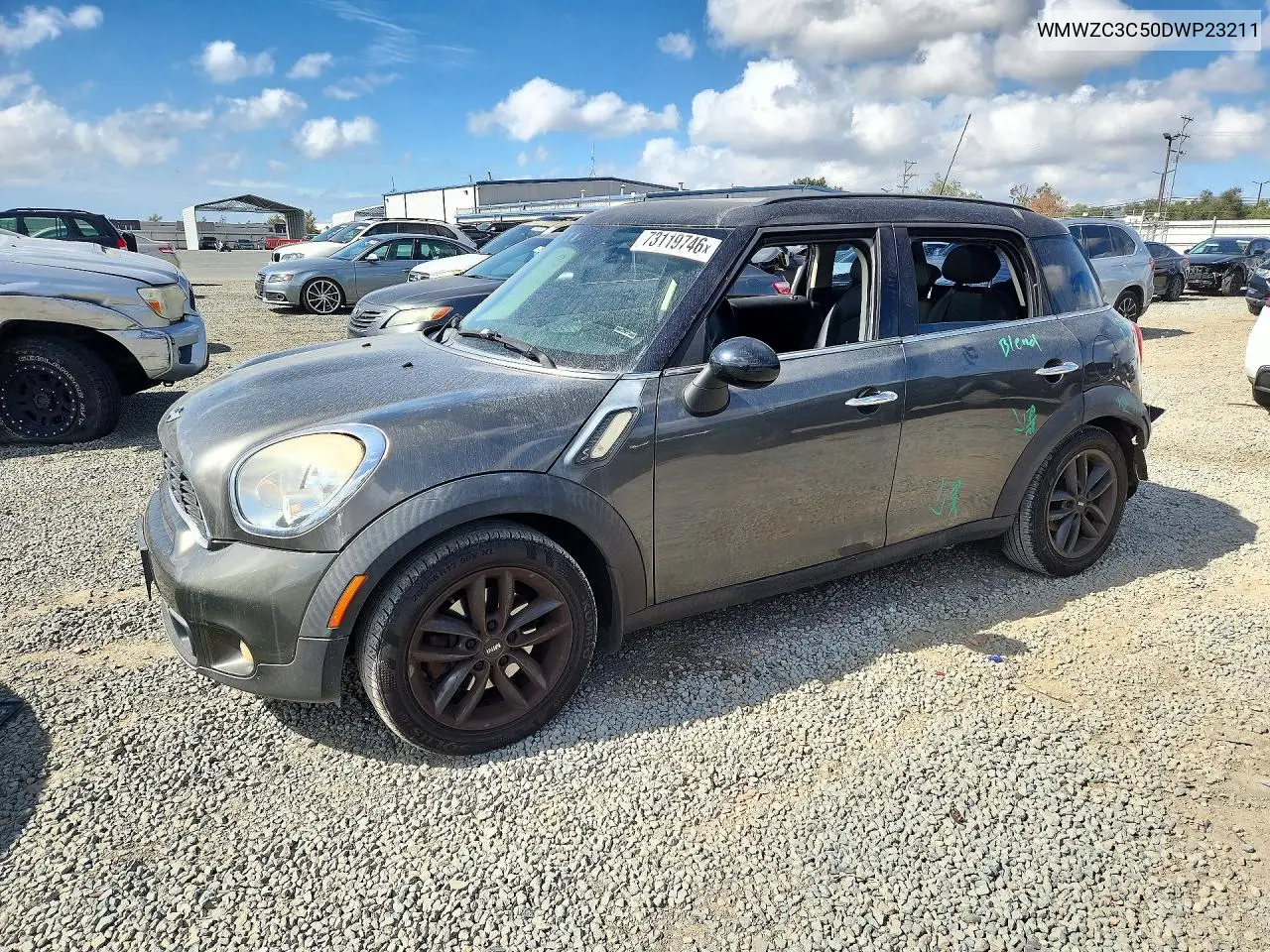 MINI COOPER 2013, VIN WMWZC3C50DWP23211