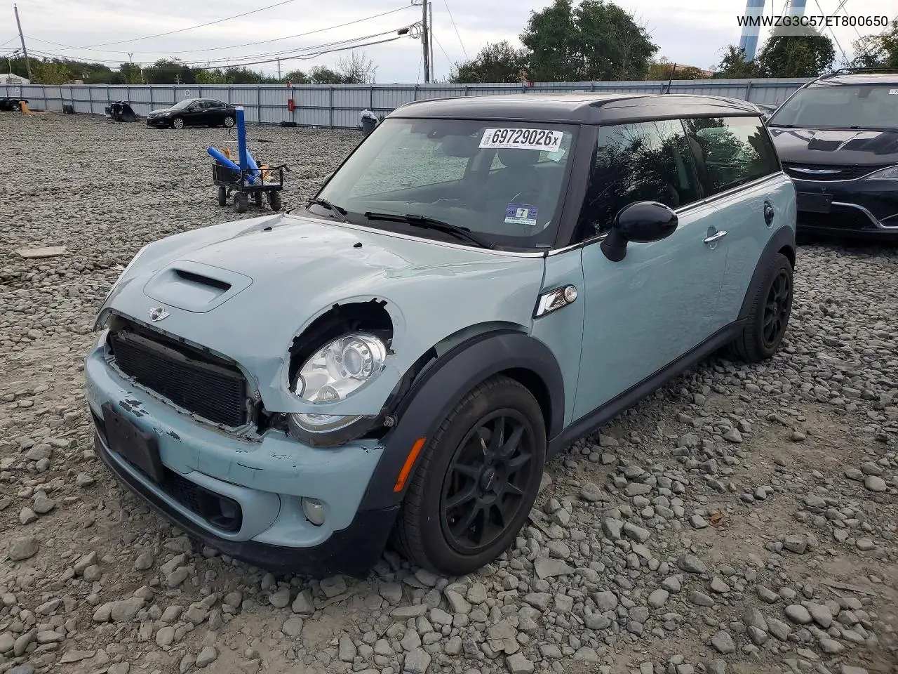 MINI COOPER 2014, VIN WMWZG3C57ET800650