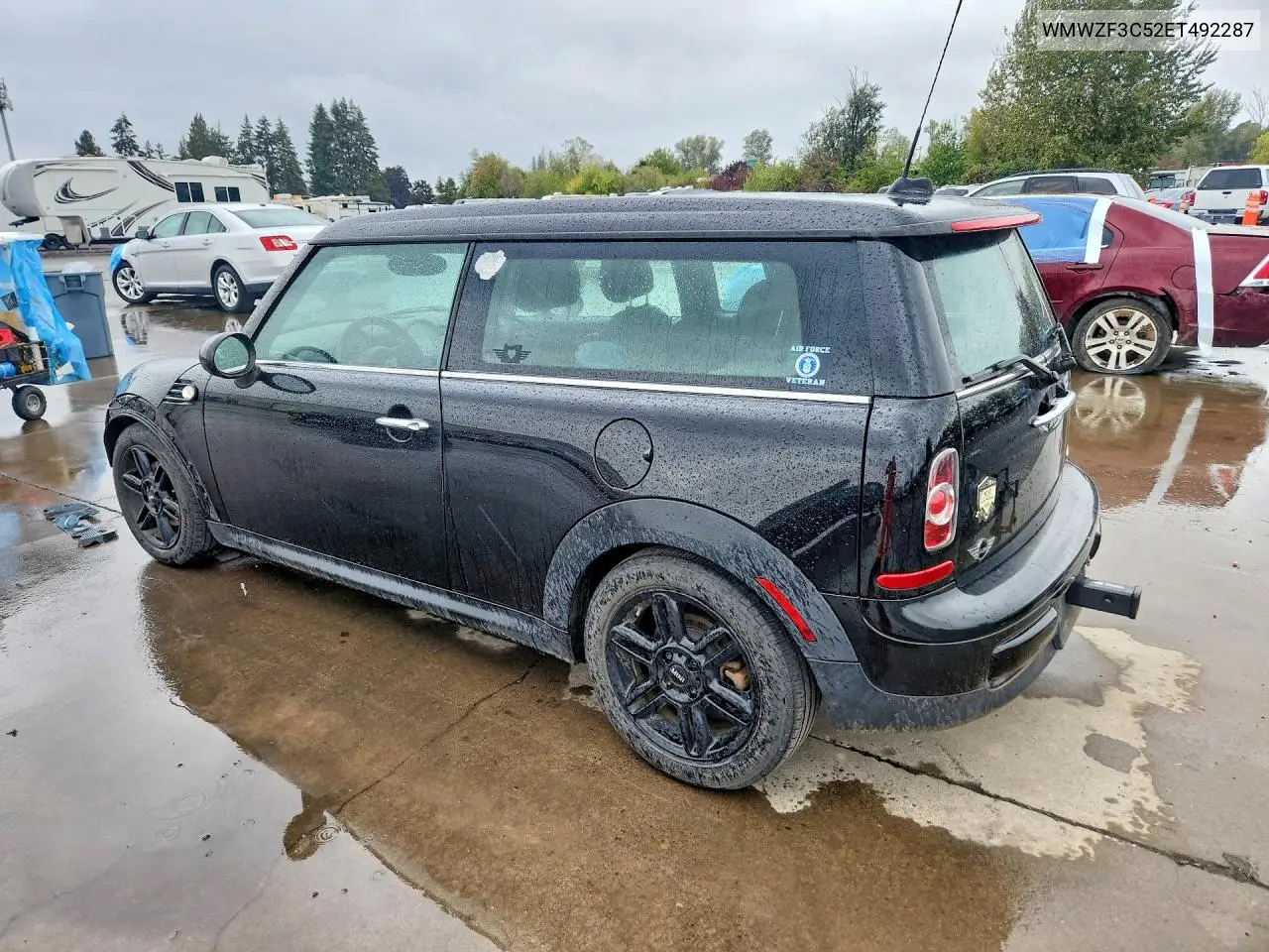 2014 MINI COOPER VIN WMWZF3C52ET492287 — фото 2